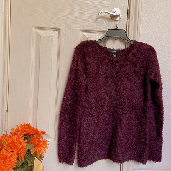 Forever 21 Sweaters - Forever21 plum purple chenille sweater